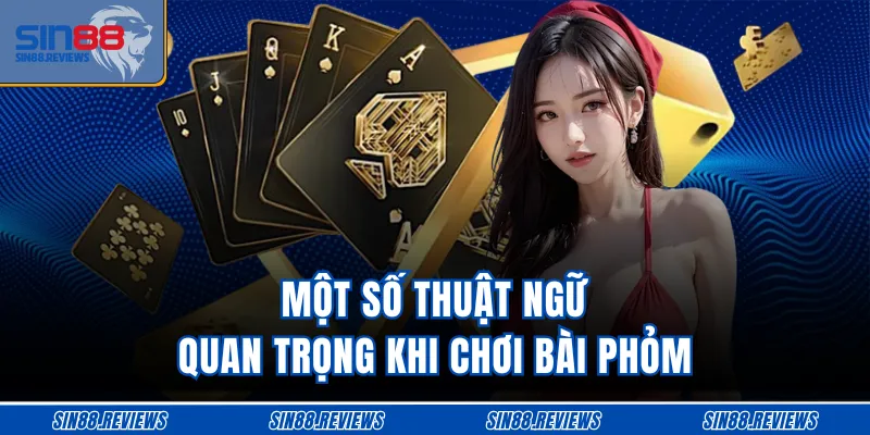 Một số thuật ngữ quan trọng khi chơi bài Phỏm